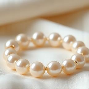 Satin Pearl Bracelet bileklik